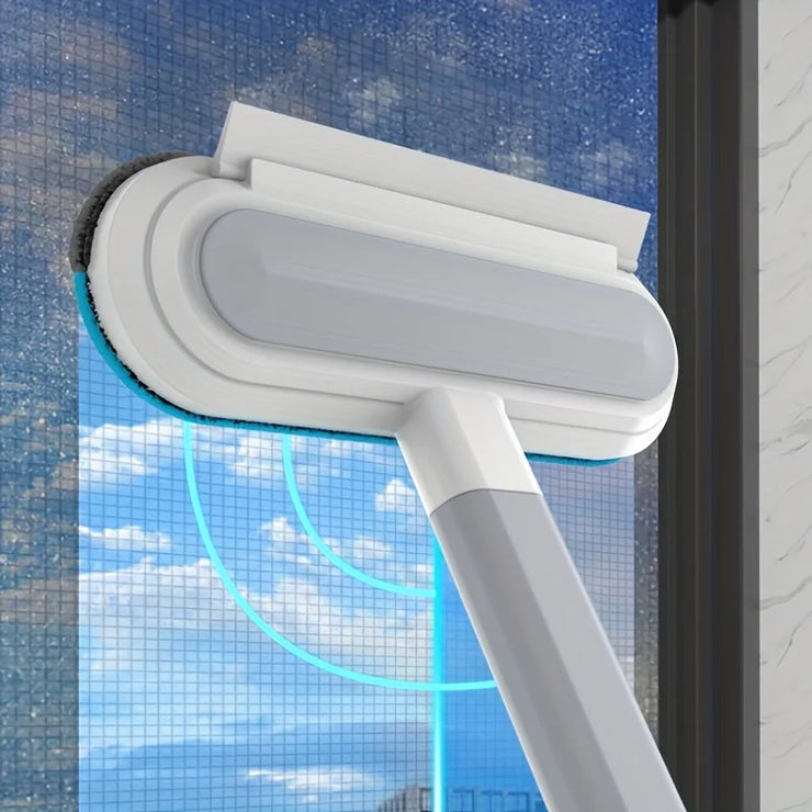 1pc Professional Multifunctional Window Cleaner and Pet Hair Remover with Squeegee and Cleaning Brush - My Store