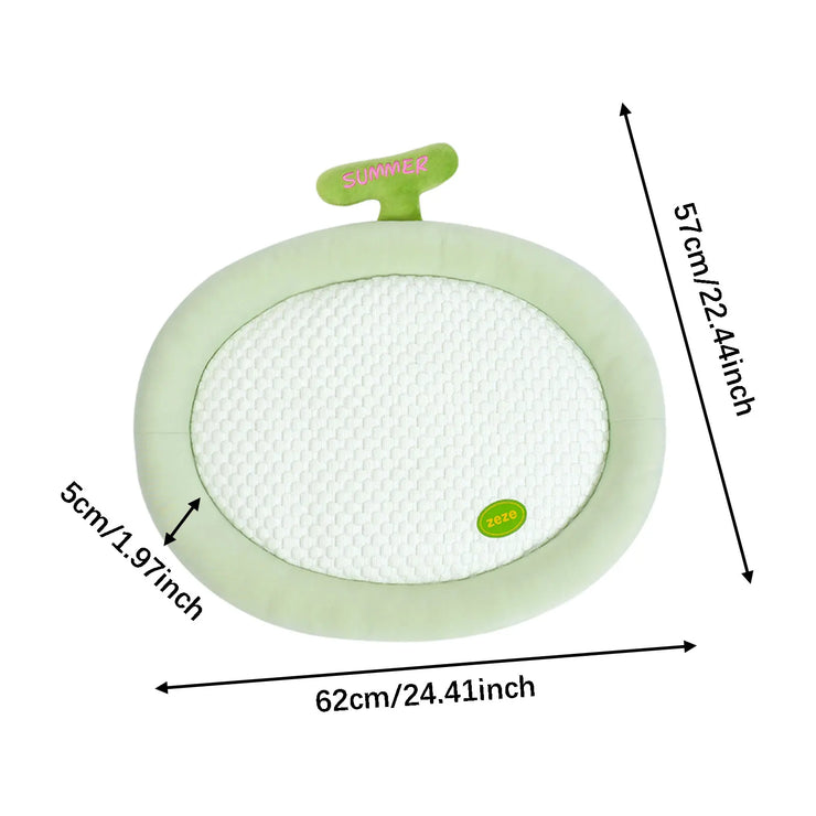 Pet Cooling Mat Anti Slip Comfortable Kitten Puppy Kennel Cushion Dog Sleeping Pad for Small and Medium Dogs Cats Pet Supplies - My Store