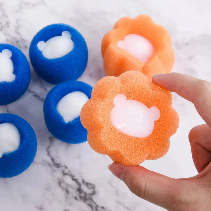 Pet Hair Remover for Washing Machine Reusable Cats Dogs Fur Sticker Hair Brush Lint Dust Collector Dryer Cleaning Laundry Tools - My Store