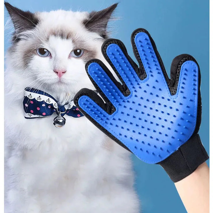 Pet Hair Glove Comb Pet Dog Cat Grooming Cleaning Glove Deshedding Hair remover Massage Brush Animal Supplies Cat Accessoies - My Store