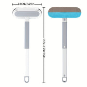 1pc Professional Multifunctional Window Cleaner and Pet Hair Remover with Squeegee and Cleaning Brush - My Store
