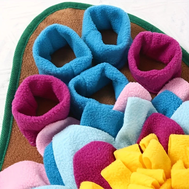 Pet Sniffing Training Mat Dogs Cats Educational Stress Relief Bite Resistant Slow Food Mat Pets Eco-friendly Training Blanket - My Store