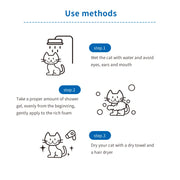 228ml PET Cleaning High Quality Safe Pet Dog Shampoo Body Wash Tender Skin Odor Removing Cleansing Petcleaning for Dogs Cats - My Store