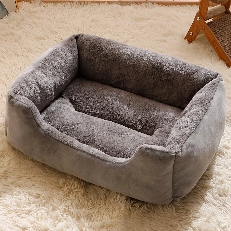Comfortable Plush Pet Sofa Bed, Dog Bed, Cat Bed, Year-round Warm Shelter, Suitable for Scenarios: Bedroom, Living Room, Balcony - My Store