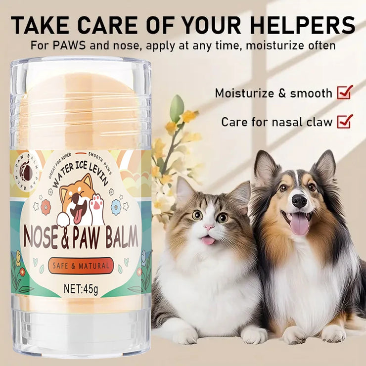 45g Pet Paw Care Cream Is Rich in Natural Plant Ingredients Such as Shea Butter, Coconut Oil and Other Are Gentle and Moisturizing, Quickly Relieves Dry Paws and Cares for Pet Paws - My Store