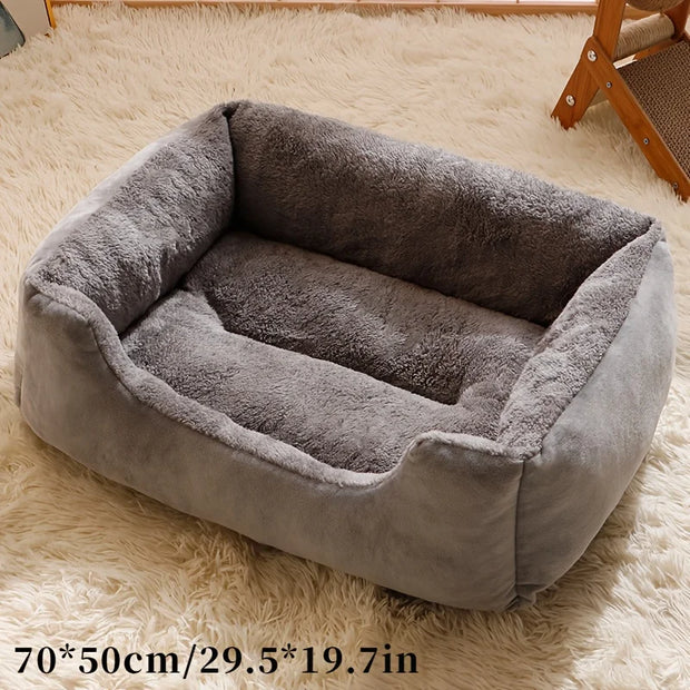 Comfortable Plush Pet Sofa Bed, Dog Bed, Cat Bed, Year-round Warm Shelter, Suitable for Scenarios: Bedroom, Living Room, Balcony - My Store