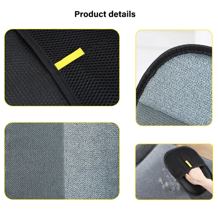 Pet Grooming Gloves Static Dedusting Brush Pet Hair Remover Brush Removing Dog Cat Hair From Sofa Carpet Clothes Tool Supplies - My Store