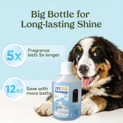 Pet Bath Gel,Pet Shampoo,Cat and Dog Bath Gel,Gentle Soothing Formula,Suitable for Cats and Dogs,Cares for Pet Hair Health,500ml - My Store