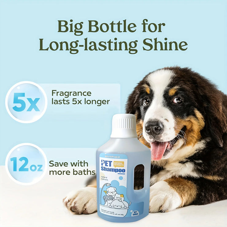 Pet Bath Gel,Pet Shampoo,Cat and Dog Bath Gel,Gentle Soothing Formula,Suitable for Cats and Dogs,Cares for Pet Hair Health,500ml - My Store