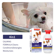 228ml PET Cleaning High Quality Safe Pet Dog Shampoo Body Wash Tender Skin Odor Removing Cleansing Petcleaning for Dogs Cats - My Store