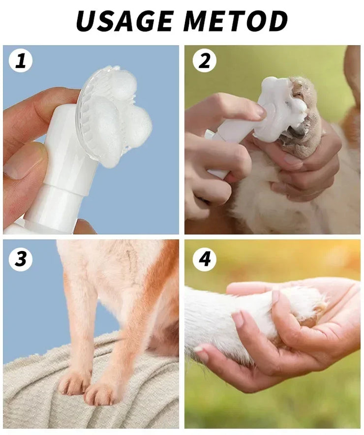 150 Ml Pet Dog Paw Cleaning Foam Convenient Cat and Dog Foot Cleaning Detergent Pet Care Easy Cleaning Pet Supplies - My Store