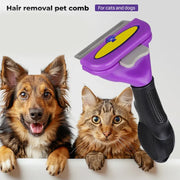 Pet Grooming Brush Pet Hair Removal Comb Cat Dog Hair Remover Brush Grooming Tool Dog Cat Hair Cleaning Combs Brush Pet Supplies - My Store