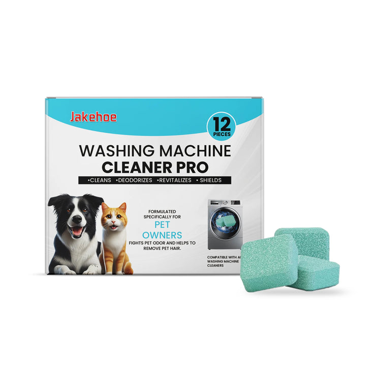 Washing Machine Cleaner for Pet Owners Eliminating Pet Odors Remove Pet Hair Cleaning Washing Machine Slots Cleaning Agent 12PCS - My Store