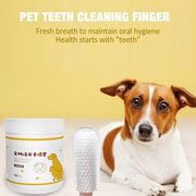 Pet Disposable Cleaning Wipes Dog Teeth Cleaning Finger Wipes Cat Ear and Eye Beauty Wipes Cat Hygiene and Beauty Products 50pcs - My Store