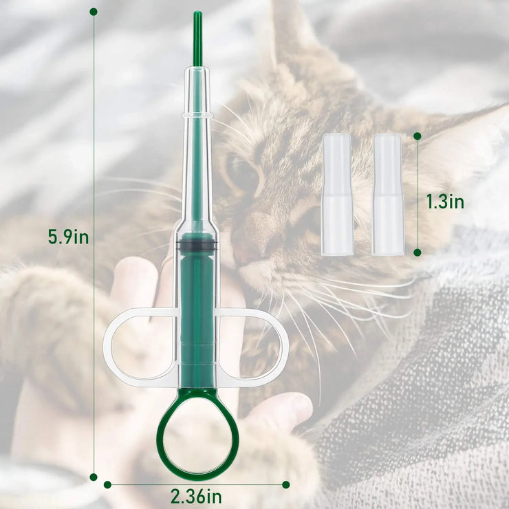 Pet Medication Dispenser, Pressing Feeding Stick for Cats and Dogs, Eating Pills, Pills, Medication Artifacts, Pet Sickness Care - My Store