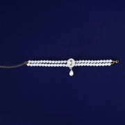 Pet Accessories Double Layer Pearl Pet Necklace Sweet Flower Pendant Cat Neck Chain Adjustable Pet Pearl Collar For Cats Puppy - My Store