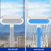 1pc Professional Multifunctional Window Cleaner and Pet Hair Remover with Squeegee and Cleaning Brush - My Store