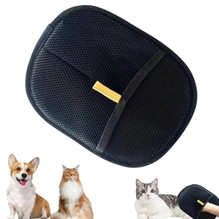 Pet Grooming Gloves Static Removal Gloves Pet Hair Double-Sided Pet Gloves for Washing Deshedding Grooming Versatile Pet Gloves - My Store