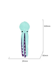 Pet Supplies Dog Bite Sounds Octopus Plush Toys Cat Dog Bite Resistance Sounds Relieve Boredom and Comfort Interactive Chew Toys - My Store