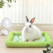 1 PC Summer Pet Cooling Pad Breathable Non-Slip Square Dog Nest for Pet Small Cats Dogs Print Summer Cooling Comfort Pet Bed Pad - My Store