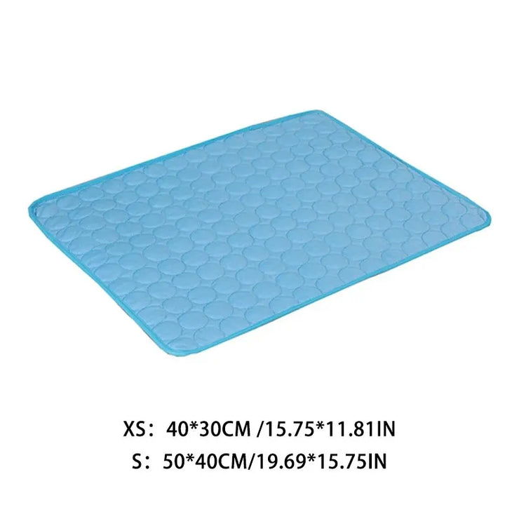 Pet Ice Mats Summer Cat Dog Sofa Nest Bed Cooling Sleeping Pad for Small Dogs Pets Durable Sofa Cooling Pad Blanket - My Store