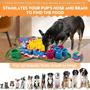 Pet Sniffing Training Mat Dogs Cats Educational Stress Relief Bite Resistant Slow Food Mat Pets Eco-friendly Training Blanket - My Store