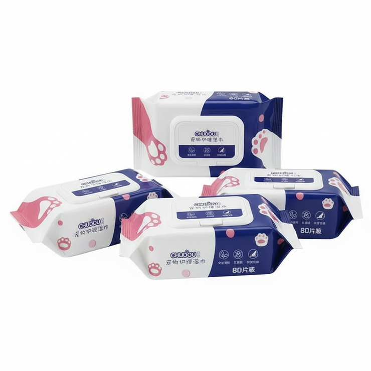 Pet Wipes – Ro Pure Water Formula for Gentle Cleaning, Deodorizing & Pet Care