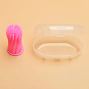 Pet Finger Toothbrush Cleaning Products for Cats and DogsOral Cleaning ToothbrushesSilicone Bristles - My Store