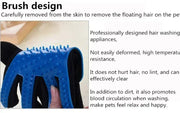1pc Pet Cat and Dog Grooming Cleaning Brush Gloves, Depilatory Gloves, Animal Bathing, Dog Comb Effective Removal Back Massage - My Store