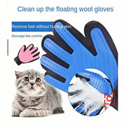 Pet Hair Glove Comb Pet Dog Cat Grooming Cleaning Glove Deshedding Hair remover Massage Brush Animal Supplies Cat Accessoies - My Store