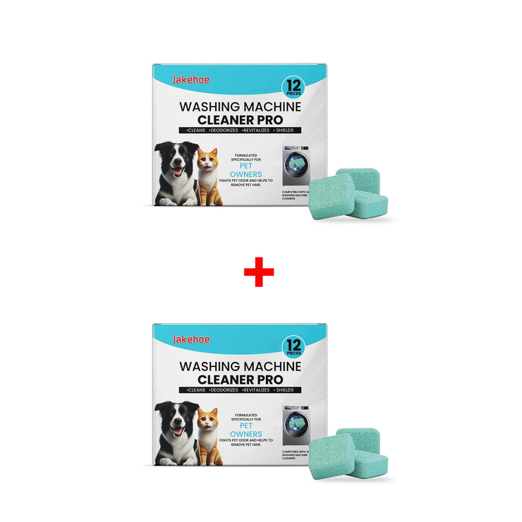 Washing Machine Cleaner for Pet Owners Eliminating Pet Odors Remove Pet Hair Cleaning Washing Machine Slots Cleaning Agent 12PCS - My Store