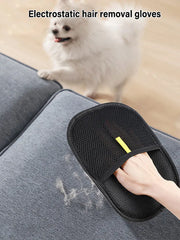 Pet Grooming Gloves Static Dedusting Brush Pet Hair Remover Brush Removing Dog Cat Hair From Sofa Carpet Clothes Tool Supplies - My Store