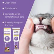 Probiotic Toothpaste for Pets:Eliminates Plaque,Freshens Breath,Gentle Teeth Cleaning&Oral Care,Shared by All Household Pets - My Store