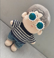 Pet Accessories Flower Sunglasses Circular Role Playing Glasses Photo Props Glasses For Cats And Small And Paracord Dog Leash - My Store