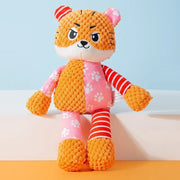 Pet Plush Toy Cat Dog Puzzle Toy Cute Animals Bite Resistant Interactive Squeaky Pet Dog Teeth Cleaning Chew Toy Pet Supplies - My Store