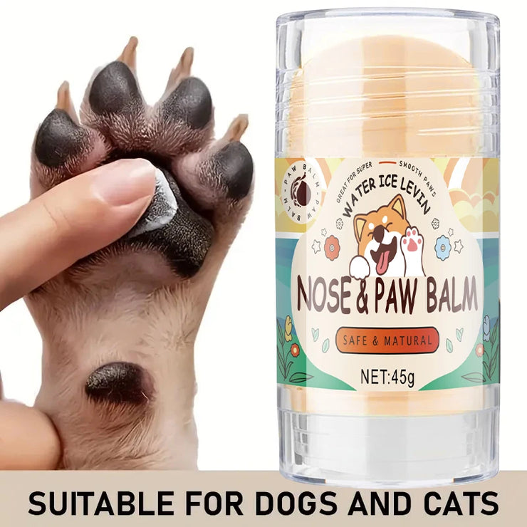 45g Pet Paw Care Cream Is Rich in Natural Plant Ingredients Such as Shea Butter, Coconut Oil and Other Are Gentle and Moisturizing, Quickly Relieves Dry Paws and Cares for Pet Paws - My Store