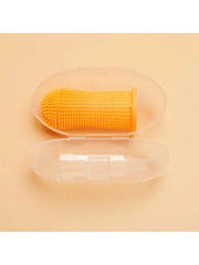 Pet Finger Toothbrush Cleaning Products for Cats and DogsOral Cleaning ToothbrushesSilicone Bristles - My Store