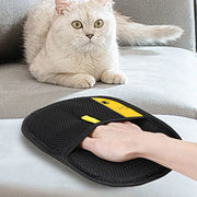 Pet Grooming Gloves Pet Hair Remover Gloves for Dog Cat Rabbit with Long/Short/Curly Hair - My Store