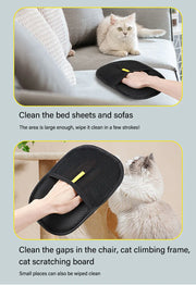 Pet Grooming Gloves Static Dedusting Brush Pet Hair Remover Brush Removing Dog Cat Hair From Sofa Carpet Clothes Tool Supplies - My Store