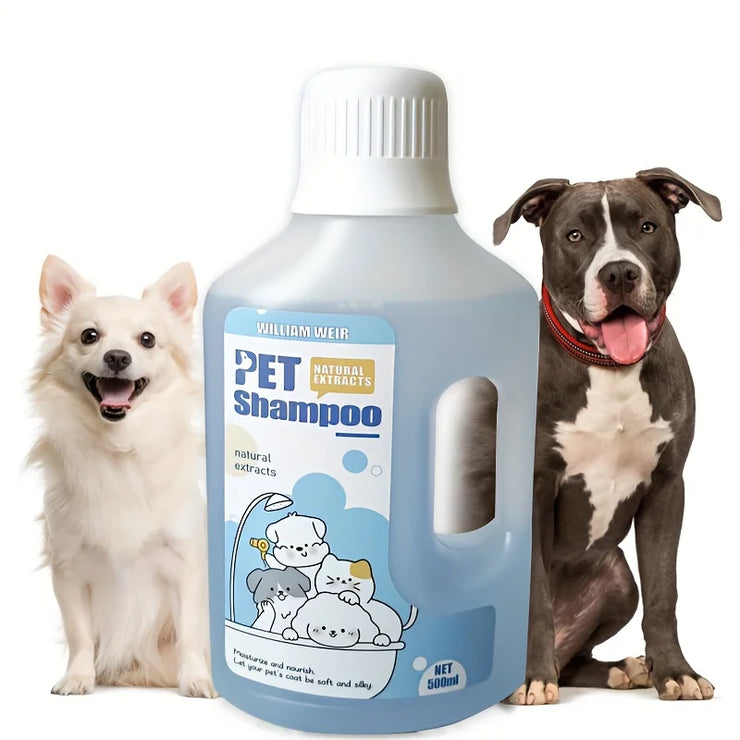Pet Bath Gel,Pet Shampoo,Cat and Dog Bath Gel,Gentle Soothing Formula,Suitable for Cats and Dogs,Cares for Pet Hair Health,500ml - My Store