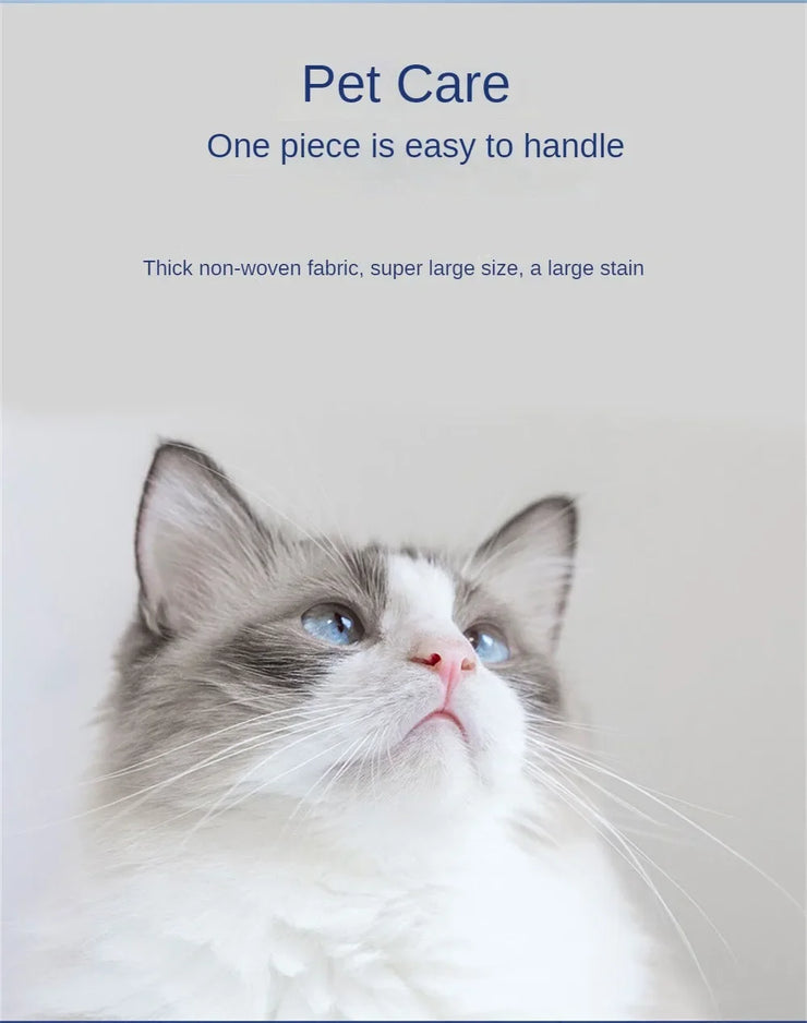 Pet Wipes Ro Pure Water Formula Pet Care Pet Health Care and Cleaning Pet Specific Cleaning Deodorizing Wet Tissue No Wash - My Store