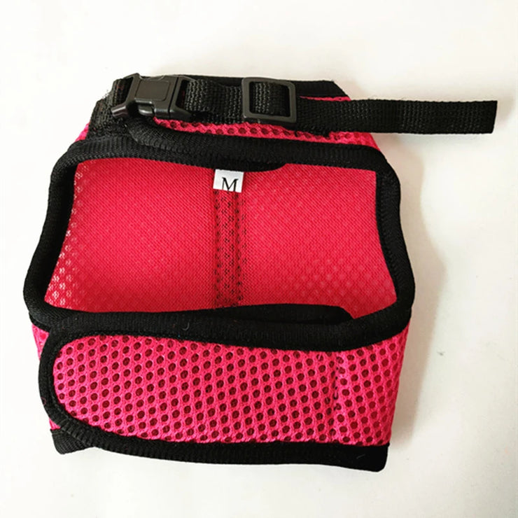 Pet Accessories Rabbit Harnesses Vest Leashes Set Soft Mesh Harness with Leash Small Animal Guinea Pig Hamsters Bunny Accessorie - My Store