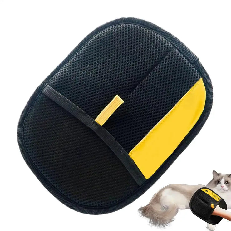 Pet Grooming Gloves Cat Hair Removal Bath Brush Bath Deshedding Cleaning Tool Massage Glove for Dogs Animal - My Store