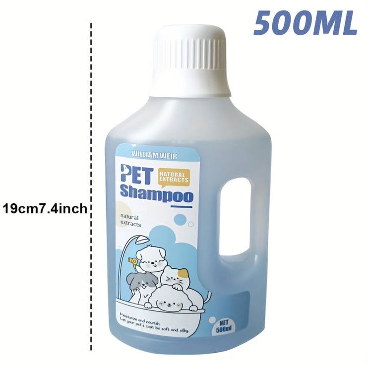 Pet Bath Gel,Pet Shampoo,Cat and Dog Bath Gel,Gentle Soothing Formula,Suitable for Cats and Dogs,Cares for Pet Hair Health,500ml - My Store