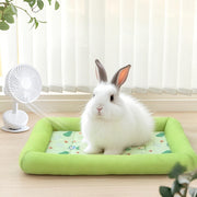 1 PC Summer Pet Cooling Pad Breathable Non-Slip Square Dog Nest for Pet Small Cats Dogs Print Summer Cooling Comfort Pet Bed Pad - My Store