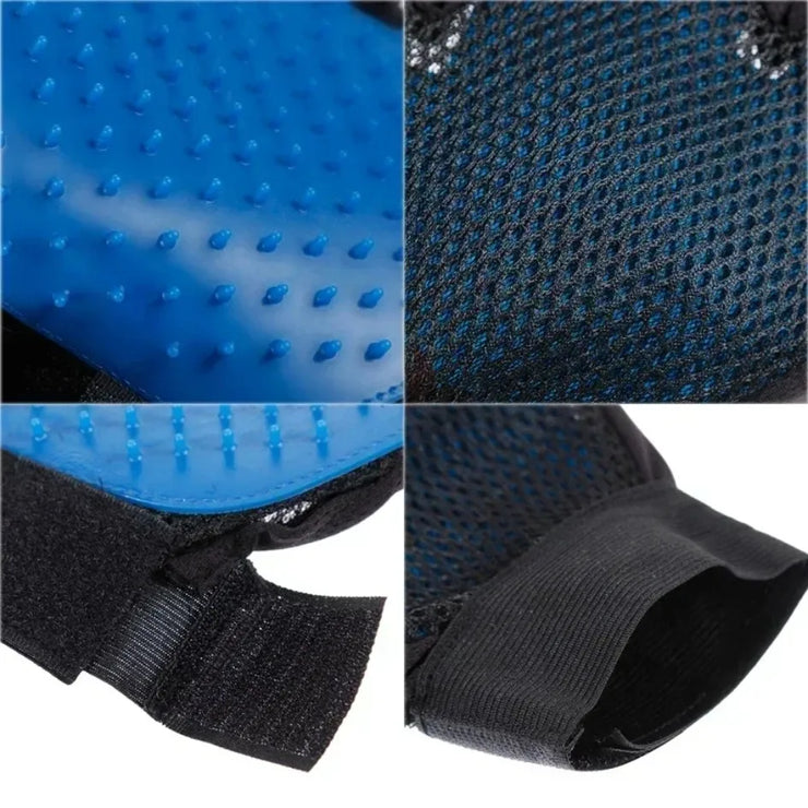 1pc Pet Cat and Dog Grooming Cleaning Brush Gloves, Depilatory Gloves, Animal Bathing, Dog Comb Effective Removal Back Massage - My Store