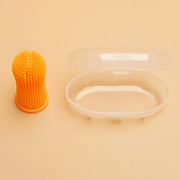 Pet Finger Toothbrush Cleaning Products for Cats and DogsOral Cleaning ToothbrushesSilicone Bristles - My Store