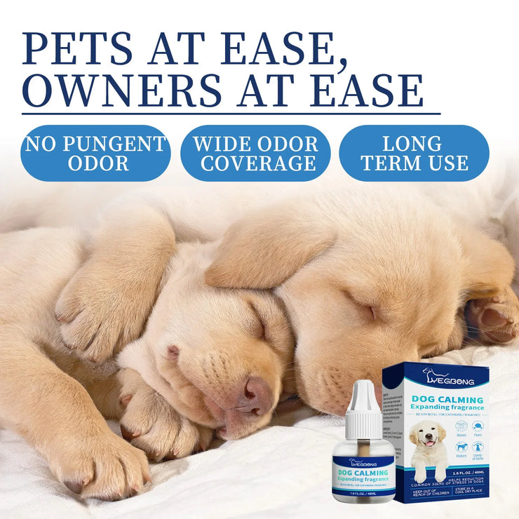 Pet Calming Liquid Dog Emotions Relief Noise Reduction Train Anti Anxiety Fighting Calming Diffuser Manage Cat Calm down Fluid - My Store