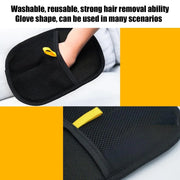 Pet Grooming Gloves Static Removal Gloves Pet Hair Double-Sided Pet Gloves for Washing Deshedding Grooming Versatile Pet Gloves - My Store