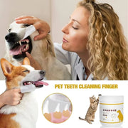 Pet Disposable Cleaning Wipes Dog Teeth Cleaning Finger Wipes Cat Ear and Eye Beauty Wipes Cat Hygiene and Beauty Products 50pcs - My Store